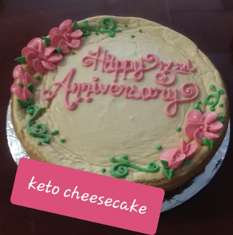 Whole Keto Cheesecake
